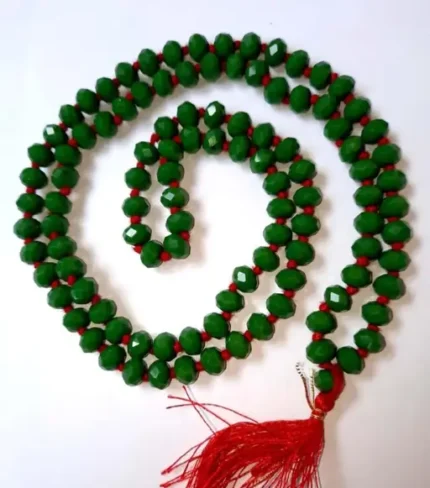 Green Cystal Mala