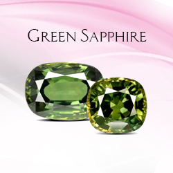 Green Sapphire Gem