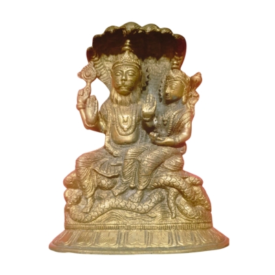 Shri Nrisingh Bhagwan Brass Idol – 7.5 inches | 1800 g | ₹3600