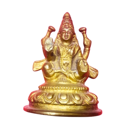 Brass Laxmi Ji Idol – 4 inches | 450 g | ₹890