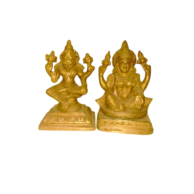 Shri Laxmi Nrisingh Idol – 4.5 Inches | 1190 g | ₹2380