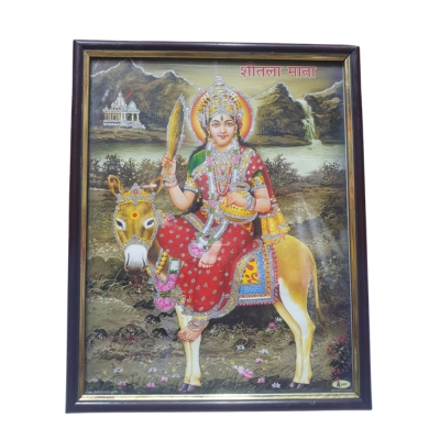 Sitla Mata Religious Photo – 10 × 12 Inches – ₹150