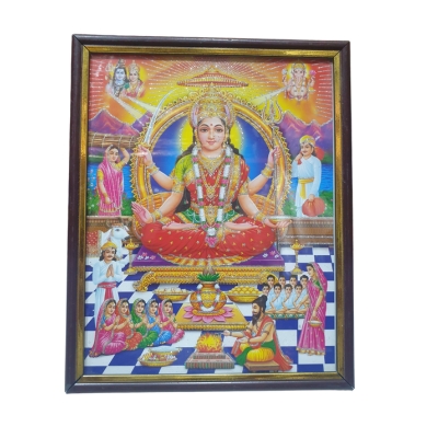 Santoshi Maa Religious Photo – 10 × 12 Inches – ₹150